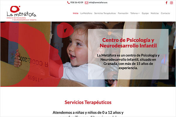 LaMetafora.es - Diseño Web:EstudioBase